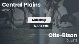 Matchup: Central Plains High vs. Otis-Bison  2016