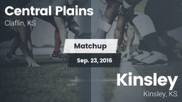 Matchup: Central Plains High vs. Kinsley  2016