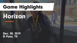 Horizon  Game Highlights - Dec. 28, 2019