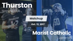 Matchup: Thurston  vs. Marist Catholic  2017