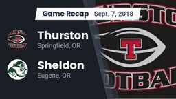 Recap: Thurston  vs. Sheldon  2018