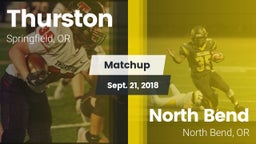 Matchup: Thurston  vs. North Bend  2018