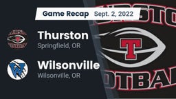 Recap: Thurston  vs. Wilsonville  2022