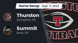 Recap: Thurston  vs. Summit  2022