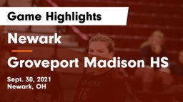 Newark  vs Groveport Madison HS Game Highlights - Sept. 30, 2021
