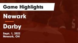 Newark  vs Darby  Game Highlights - Sept. 1, 2022