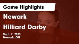 Newark  vs Hilliard Darby Game Highlights - Sept. 7, 2023