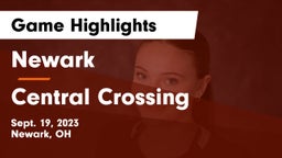 Newark  vs Central Crossing  Game Highlights - Sept. 19, 2023
