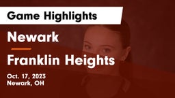 Newark  vs Franklin Heights  Game Highlights - Oct. 17, 2023