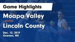 Moapa Valley  vs Lincoln County  Game Highlights - Dec. 12, 2019