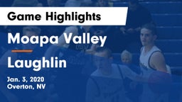 Moapa Valley  vs Laughlin Game Highlights - Jan. 3, 2020