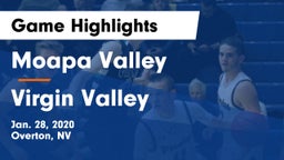 Moapa Valley  vs ****** Valley  Game Highlights - Jan. 28, 2020