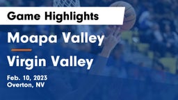 Moapa Valley  vs ****** Valley  Game Highlights - Feb. 10, 2023