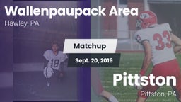 Matchup: Wallenpaupack Area vs. Pittston  2019