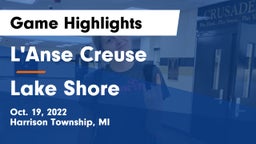 L'Anse Creuse  vs Lake Shore Game Highlights - Oct. 19, 2022