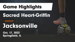 Sacred Heart-Griffin  vs Jacksonville  Game Highlights - Oct. 17, 2023