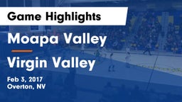 Moapa Valley  vs ****** Valley  Game Highlights - Feb 3, 2017