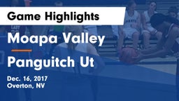 Moapa Valley  vs Panguitch Ut Game Highlights - Dec. 16, 2017
