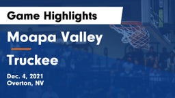 Moapa Valley  vs Truckee Game Highlights - Dec. 4, 2021