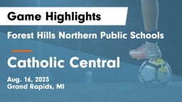Forest Hills Northern Public Schools vs Catholic Central Game Highlights - Aug. 16, 2023