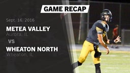 Recap: Metea Valley  vs. Wheaton North  2016