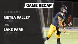 Recap: Metea Valley  vs. Lake Park  2016