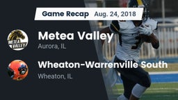 Recap: Metea Valley  vs. Wheaton-Warrenville South  2018