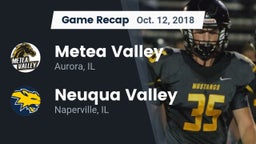 Recap: Metea Valley  vs. Neuqua Valley  2018