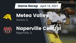 Recap: Metea Valley  vs. Naperville Central  2021