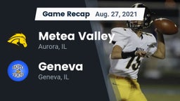 Recap: Metea Valley  vs. Geneva  2021