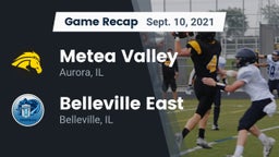 Recap: Metea Valley  vs. Belleville East  2021