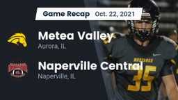 Recap: Metea Valley  vs. Naperville Central  2021