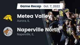 Recap: Metea Valley  vs. Naperville North  2022