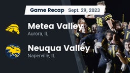 Recap: Metea Valley  vs. Neuqua Valley  2023