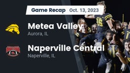 Recap: Metea Valley  vs. Naperville Central  2023