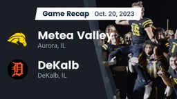 Recap: Metea Valley  vs. DeKalb  2023