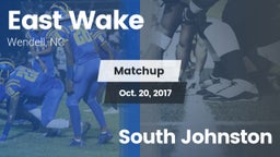 Matchup: East Wake High vs. South Johnston 2017