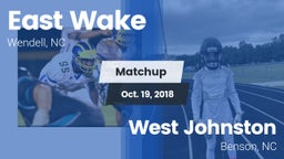 Matchup: East Wake High vs. West Johnston  2018