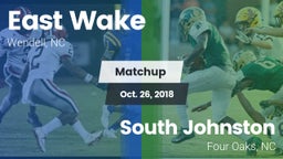 Matchup: East Wake High vs. South Johnston  2018