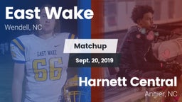 Matchup: East Wake High vs. Harnett Central  2019