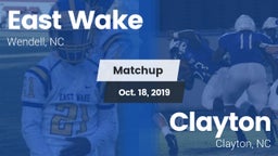Matchup: East Wake High vs. Clayton  2019