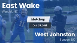 Matchup: East Wake High vs. West Johnston  2019