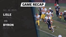 Recap: Lisle  vs. Byron  2015