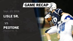 Recap: Lisle Sr.  vs. Peotone  2016