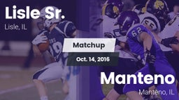 Matchup: Lisle  vs. Manteno  2016