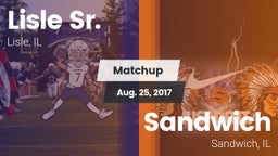 Matchup: Lisle  vs. Sandwich  2017