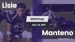 Matchup: Lisle  vs. Manteno  2017