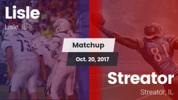 Matchup: Lisle  vs. Streator  2017