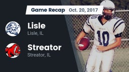 Recap: Lisle  vs. Streator  2017