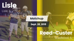 Matchup: Lisle  vs. Reed-Custer  2018
